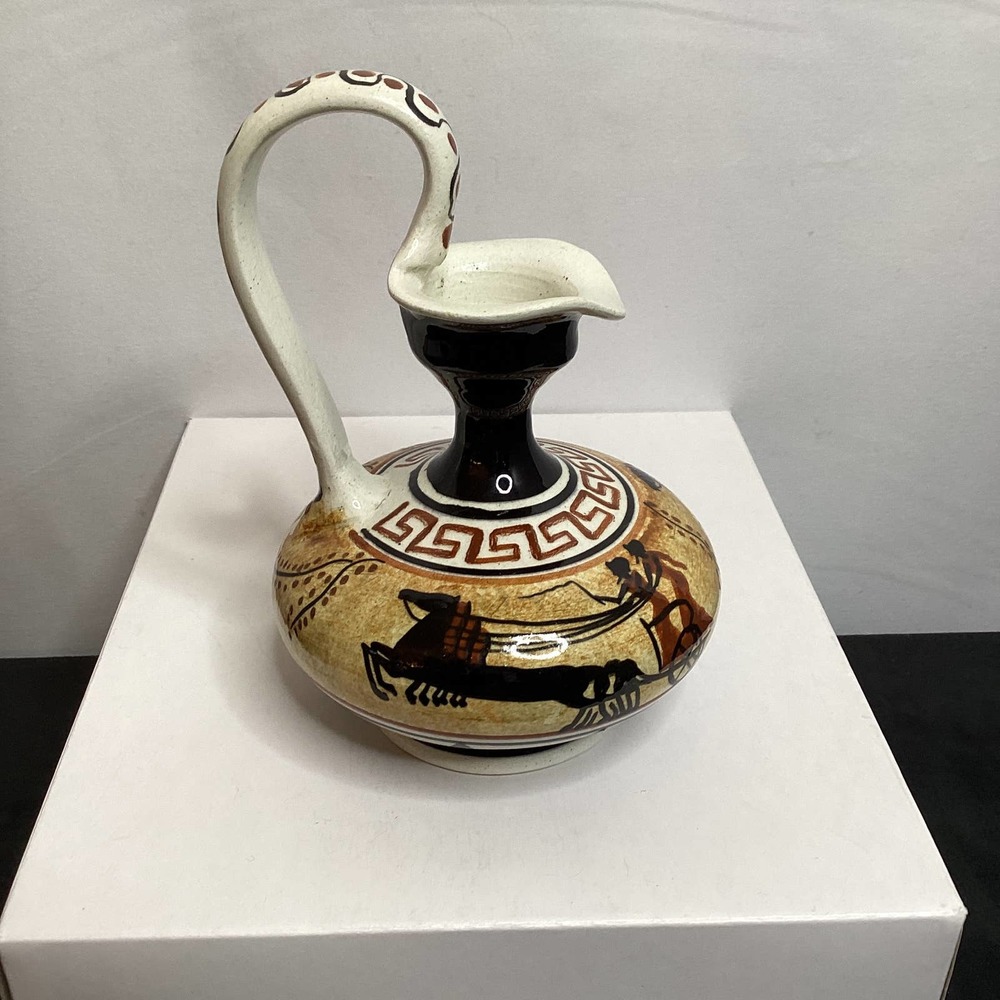 Handmade Greek Pitcher - Picture 3 of 6